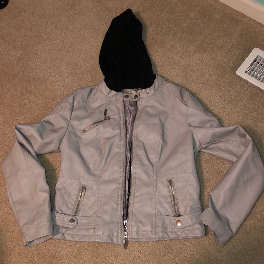 Leathered jacket
